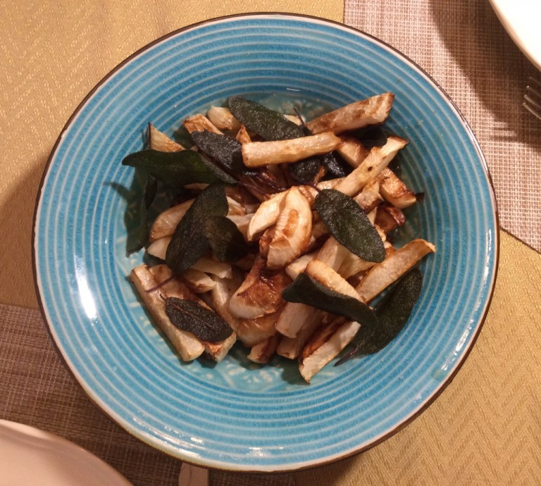 Easy Fried Turnips with Crispy Sage - Sally K. Norton