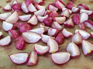Roasted Red Radishes Fresh From the Oven