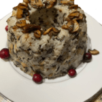 Wild rice pilaf from ring mold